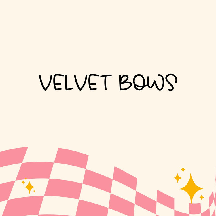 VELVET BOWS