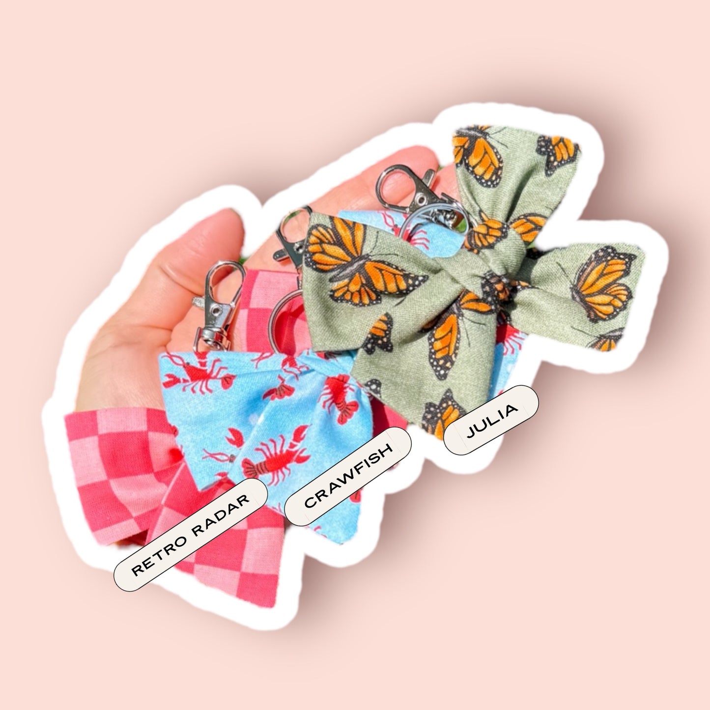 Bow Keychains